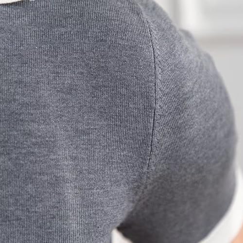 Men Solid Comfy Lapel Fashion Trendy Shirt Casual Light Ripe Wind Pullover Tops Summer Classic Young Polo Shirts 6