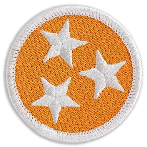 Orange Tennessee Tristar Patch