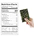 KIMNORI Seasoned Seaweed Snacks Sheets – Organic Sea Salt Flavor, 12 Individual Packs, Roasted Crispy Premium 100% Natural Laver Kim Nori, 4g 0.14 Ounce