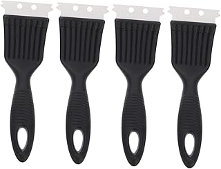 KONTONTY 4Pcs Escova De Limpeza Para Churrasco Grelha A Gás Chapa Para Churrasco Grelha Para Churrasqueira Ao Ar Livre Limpador De Churrasqueira De Aço Inoxidável Limpador De Churrasco