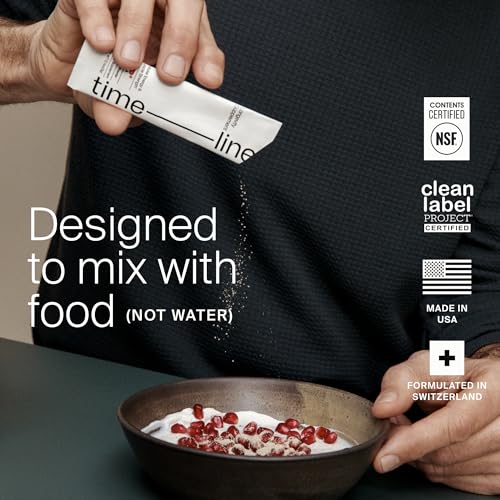 Image of Timeline Mitopure Urolithin A Supplement Powder 500 MG- Clinically Proven Support for Healthy Aging and Cellular Renewal - Mitoceutical for Muscle Support and Longevity