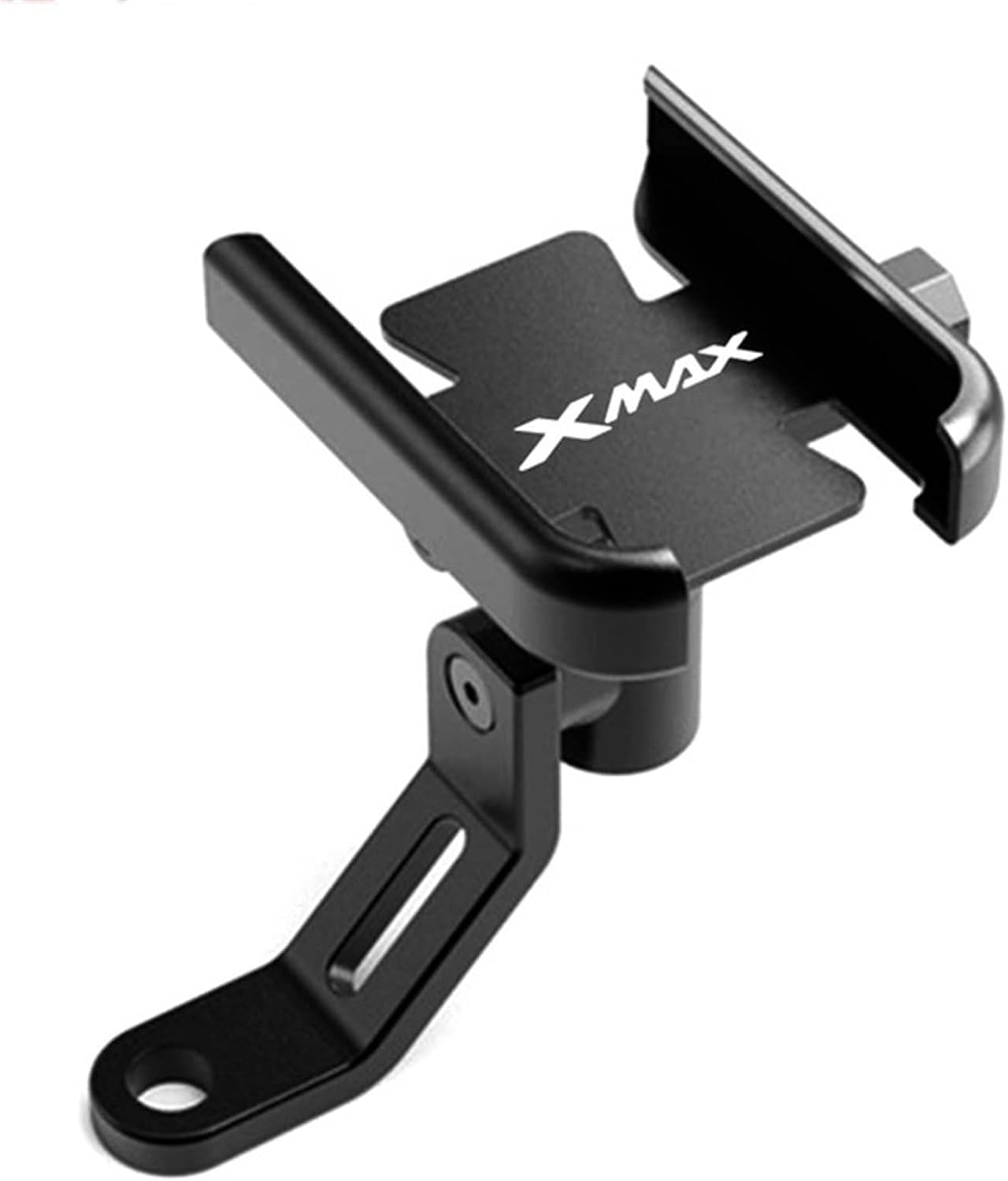 Per XMAX300 Xmax400 Xmax250 Xmax125 Xmax 125 250 300 400 Moto Manubrio Specchio Supporto Del Telefono Cellulare GPS (Specchio Nero)
