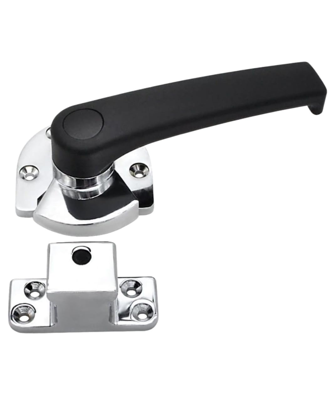 Loquet de poignée de chambre froide en alliage de zinc robuste pour porte de four industriel