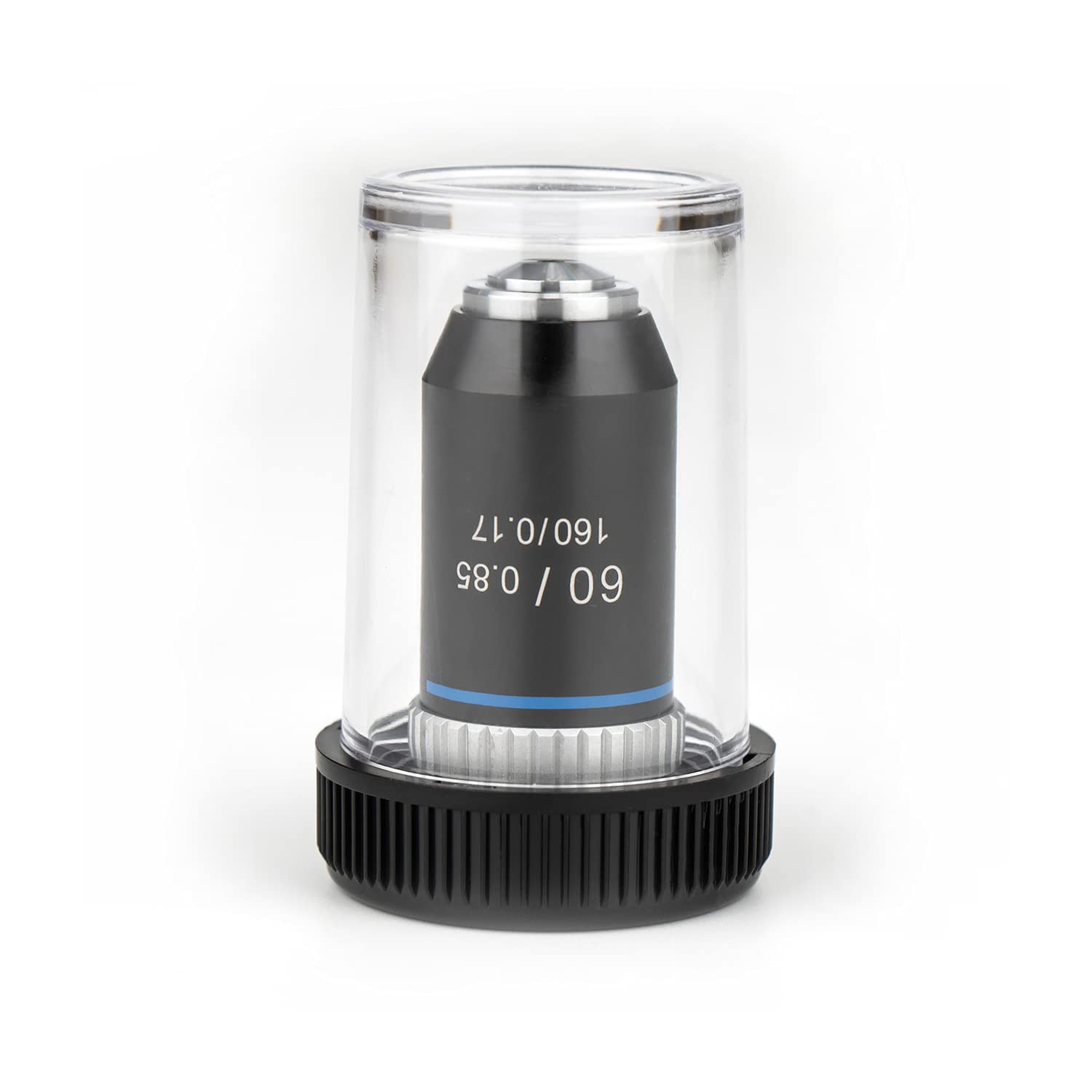 SWIFT 60X Plan Achromatic Objective Lens, Research-Grade Objective Lens for Compound Biological Microscopes.