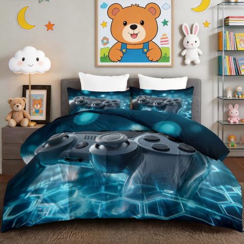 Edredón transpirable lavable de microfibra suave 155x220 cm diseño lobo 2