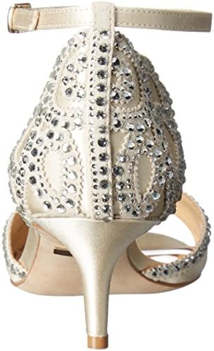 Badgley Mischka womens Gillian Dress Sandal, Ivory, 8.5 US | Image 2