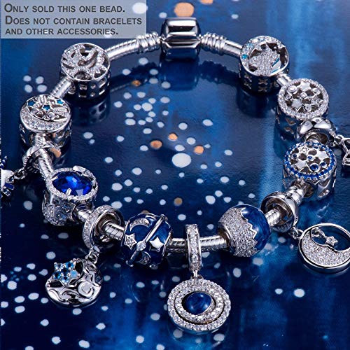 EVESCITY-Limited-Edition-Blue-Mountain-Peak-Ocean-Crystallized-925-Sterling-Silver-Bead-For-Charms-Bracelets--Best-Jewelry-Gifts-for-Her-