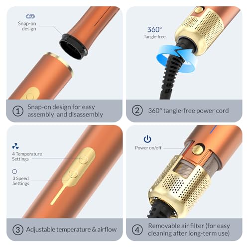 5-in-1 Ionic Air Styler with Auto-Wrap Barrels — view 8