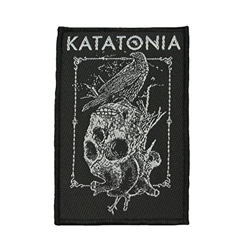 Katatonia - Crow Skull Patch 7cm x 10cm