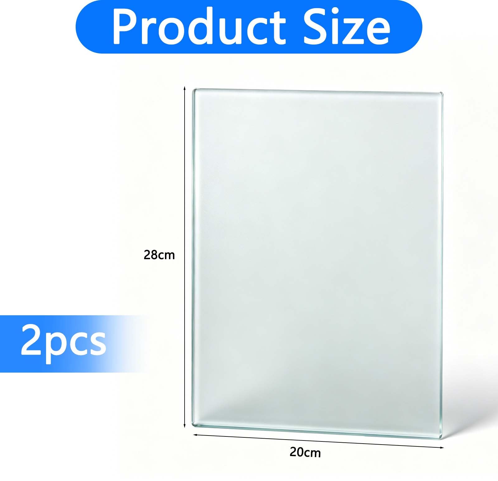 1pcs tabla vidrio templado cocina 28 * 20cm tabla cortar vidrio con patas de silicona antideslizantes tabla cortar cocina cristal seguridad e higiene tabla cutting board