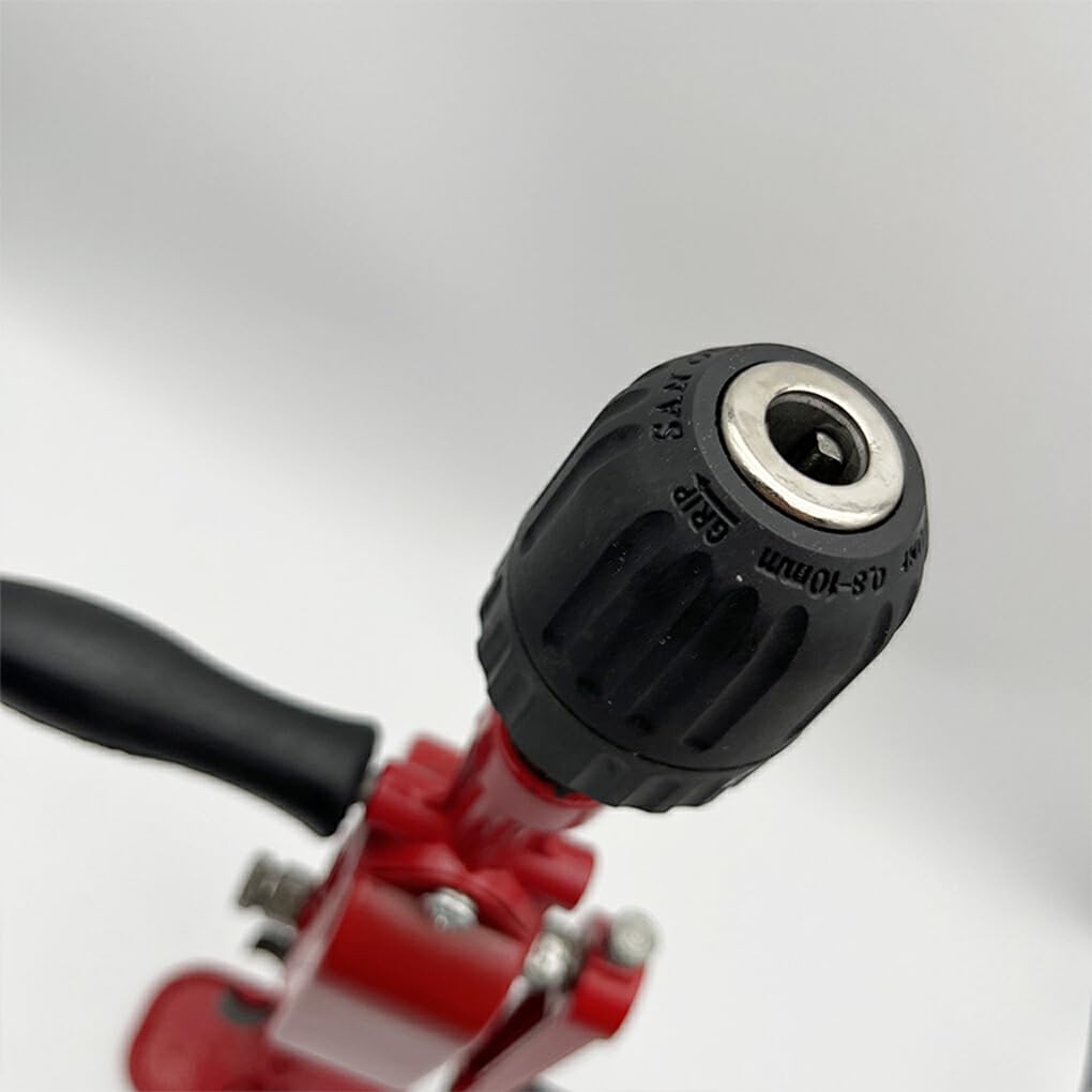 Taladro Manual de manivela de estructura duradera con Mini máquina de taladrar de rendimiento duradero taladro Manual de Metal