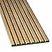 Wood Panels for Wall - Oak Acoustic Wall Panels - 4PK Wall Wood Panels - 94.49” x 12 - Soundproof Wood Wall Panels for Decor - Acoustic Slat Wood Wall Panels for Interior Decoration of Walls (Oak)
