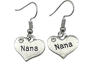 Charming Nana Dangle Earrings - The Perfect Birthday or Christmas Gift for Grandma