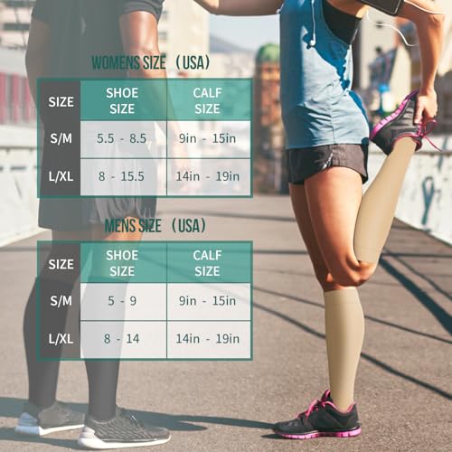 Image of Laite Hebe 3 Pack Medical Compression Sock-Compression Sock For Women and Men Circulation -Best for Running,Nursing,Athletic Sports