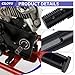 CILOYU Mini Bike Jackshaft Shaft + 420 Chain 20T and 10T Jackshaft Sprocket Kit Compatible with Coleman CT200U CT200U-EX BT200X Baja Warrior MB200 Axis M200 196cc Engine Minibike Powersports Parts