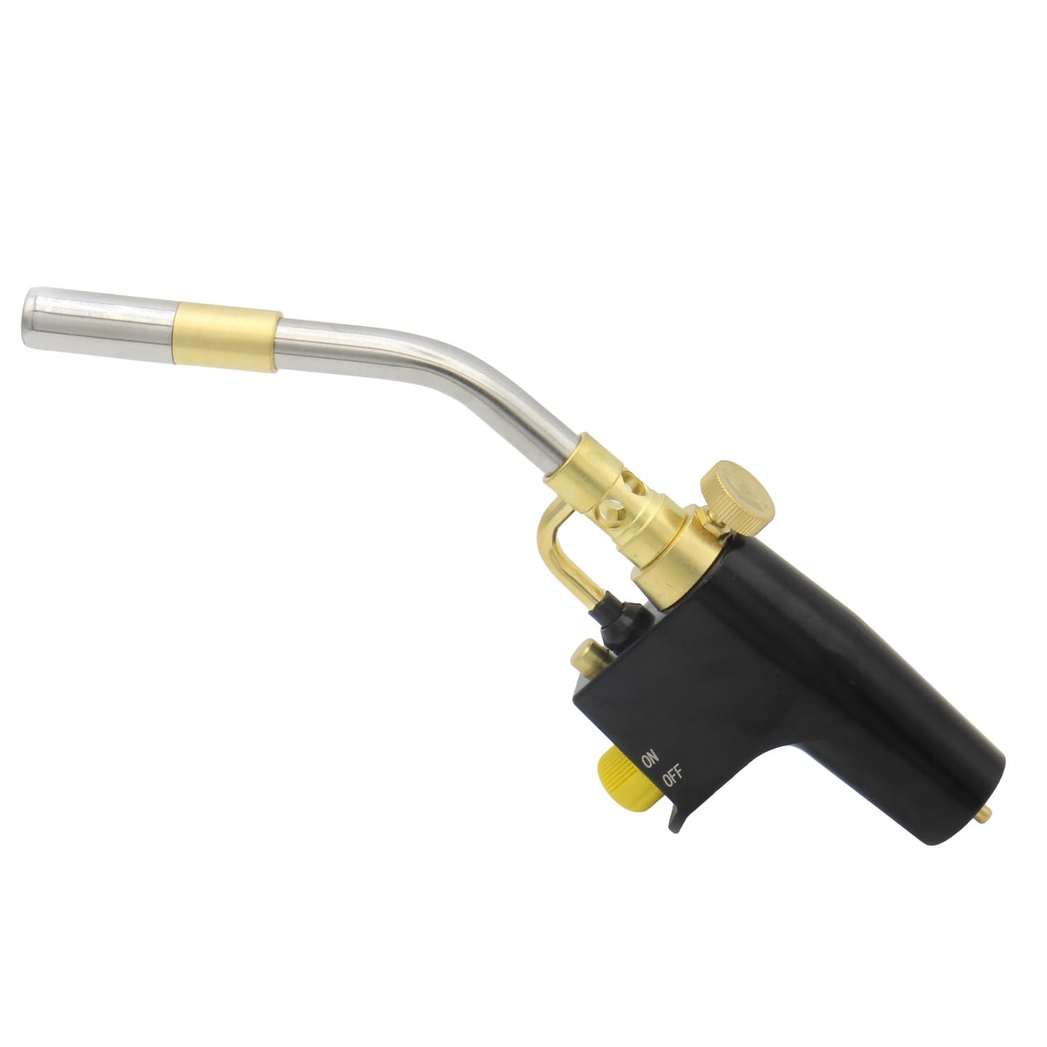 Torcia a propano regolabile e MAPP, autoaccensione, fiamma regolabile, facile e portatile per brasatura, saldatura, saldatura e grigliatura