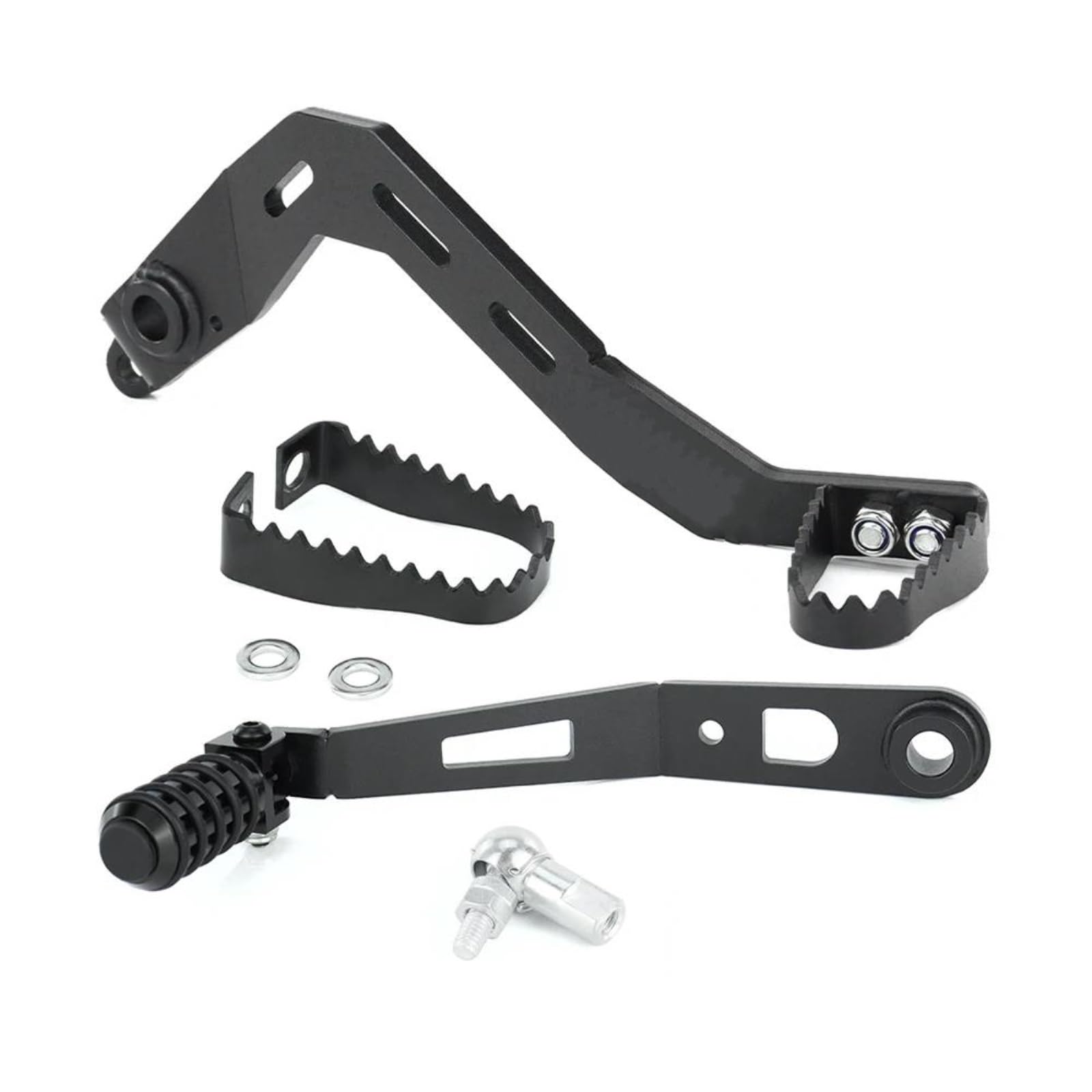 Gvgfkpkzay Full Set For Triumph For Tiger 800 Xc Xca For Tiger 900 Gt Rally Pro 2010-2024 Motorcycle Foldable Gear Shifter Shift Lever And Brake Pedal Lever Motorcycle Gear Shift Lever(Full Set)