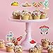 Arthsdite 24Pcs Mexican Fiesta Cupcake Toppers Assembled Cactus Donkey Maraca Sombrero Guitar Cupcake Picks Mexican Fiesta Theme Baby Shower Birthday Party Cake Decorations Supplies