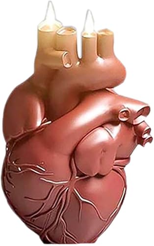 Grainrain Moldes de vela 3D molde de jabón de silicona de corazón DIY Craft Resina epoxi molde de Halloween (F18-17304)