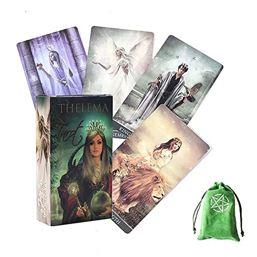 Thelema Tarocchi,Thelema Tarot Cards,Thelema Tarot Cards,with Bag,Tarot Deck