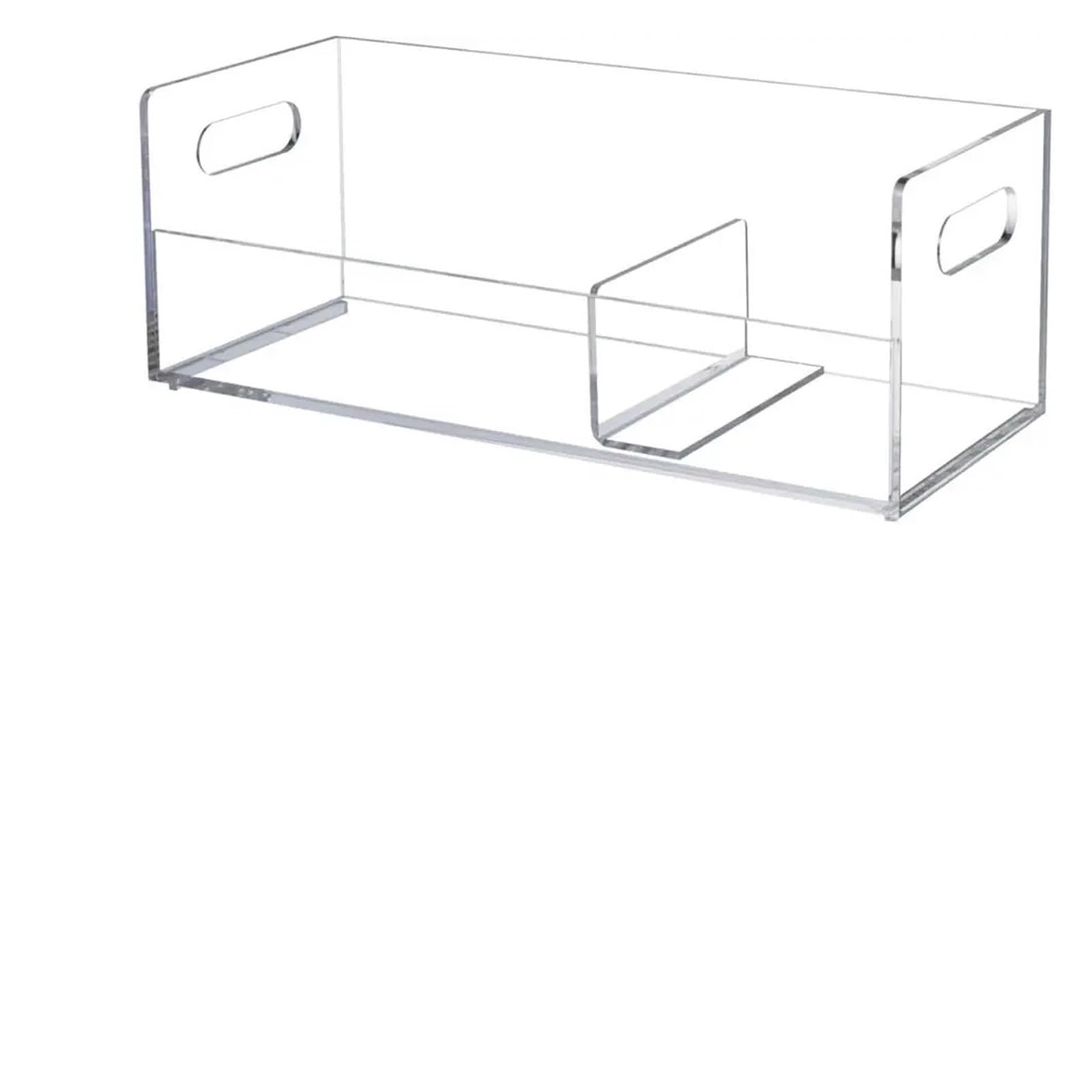 MJINA 2 Pcs Clear Acrylic CD fixer Racks, Stackable CD Storage Box, Music Disc DVD Display Cases, Media Cassette Organizers