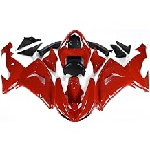 Red Black Fairings Bodywork for Kawasaki Ninja ZX10R 2006 2007 ABS Body Kit