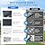 Carport 12x20 Heavy Duty Portable Garage,Carport Canopy with Roll-Up Windows & Doors,Portable Garage and Shelter with Removable Sidewalls,Car Tent Garage with All-Season Tarp for Truck Boat Tractor