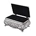 Feyarl Tiny Ornate Vintage Trinket Jewelry Box Finish Rectangular Treasure Organizer Storage Keepsake Box Ring Earrings Case for Birthday Wedding Gift