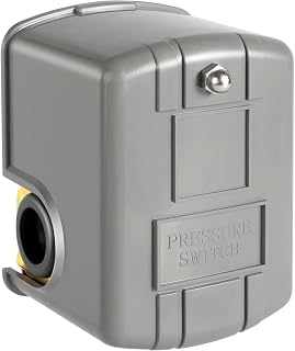 YSD 40-60 PSI Adjustable Pressure Switch for Well Pumps - 1/4" NPT, Durable Stainless Steel, Easy Install