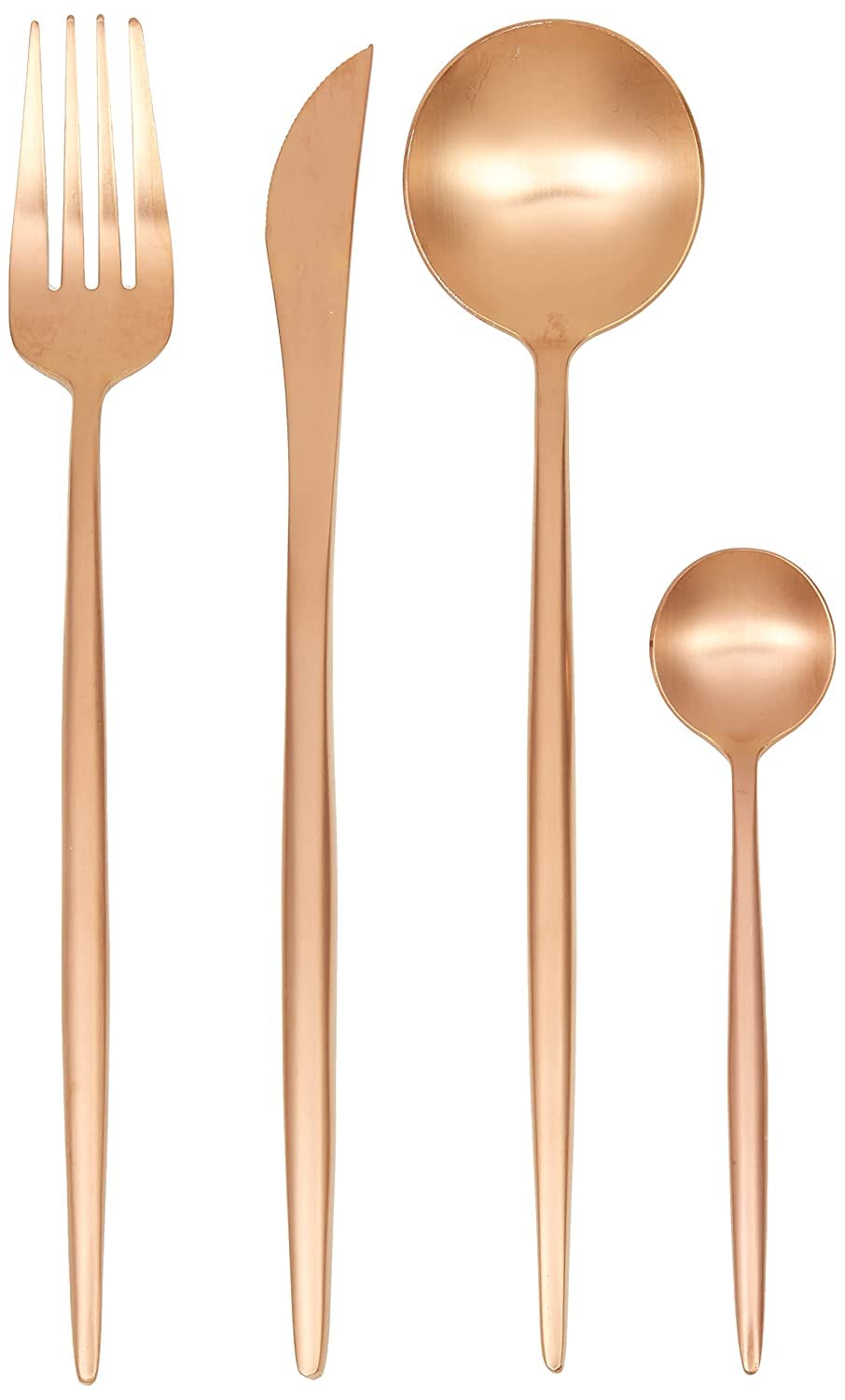 V A V 24-PIECE FLATWARE CUTLERY SET FOR 6 PEOPLE.