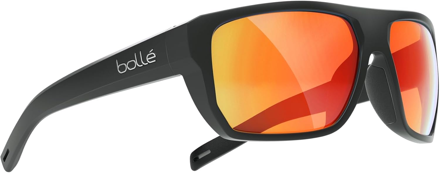 Bolle Sport Sunglasses Vulture Matte Black Brown Fire - Image 5