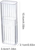 Vista 4 de JIEDALIN 4 piezas de hisopos de algodón para viaje, mini caja de viaje para esponja de maquillaje, hisopos de algodón, lazos para el cabello, hilo