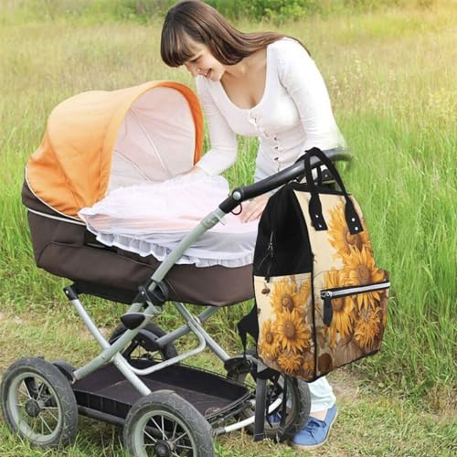 Sac à dos à langer grande capacité imperméable et isotherme - 6