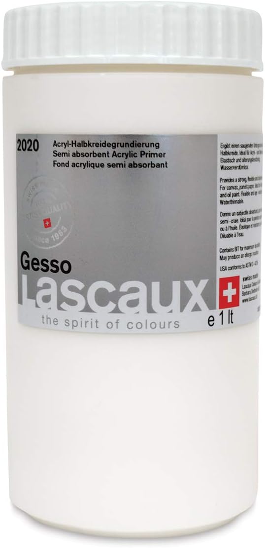 Lascaux Primer Gesso - 1 liter jar