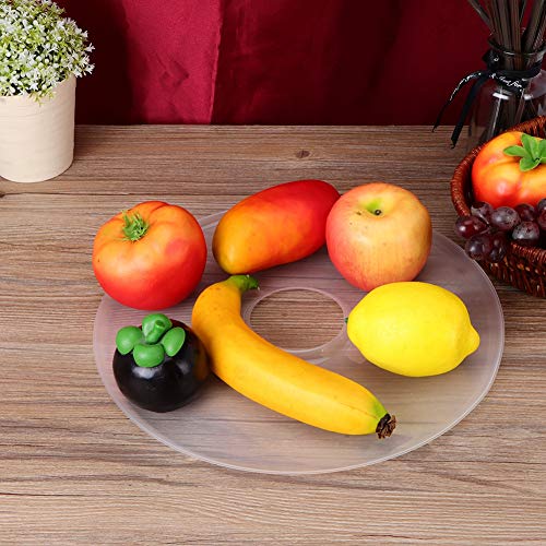 Folhas redondas de silicone desidratador, bandejas de couro de frutas antiaderentes para desidratado