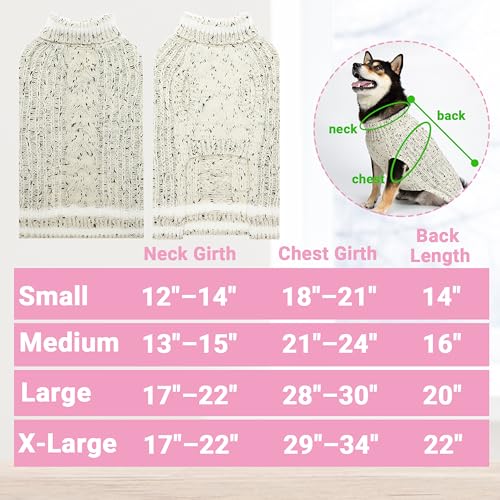 Pull pour chien idéal pour les balades d'hiver et l'intérieur - 3