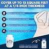 Pool Patch Pool Deck Repair Kit - Sand Buff 10lb Cool Deck Patch DIY Patio Repair