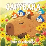  Capybara Livre De Coloriage: Une escapade créative et amusante dans le monde adorable des capybaras