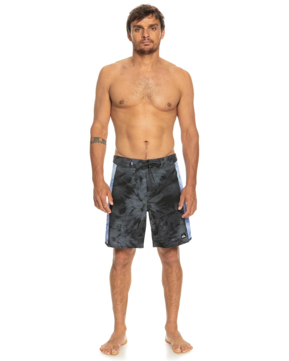 Quiksilver Herren Surfsilk Arch Boardshorts Boardshorts Boardshorts Segeln Bootfahren Wassersport Shorts – Anthrazit Flower Jammin