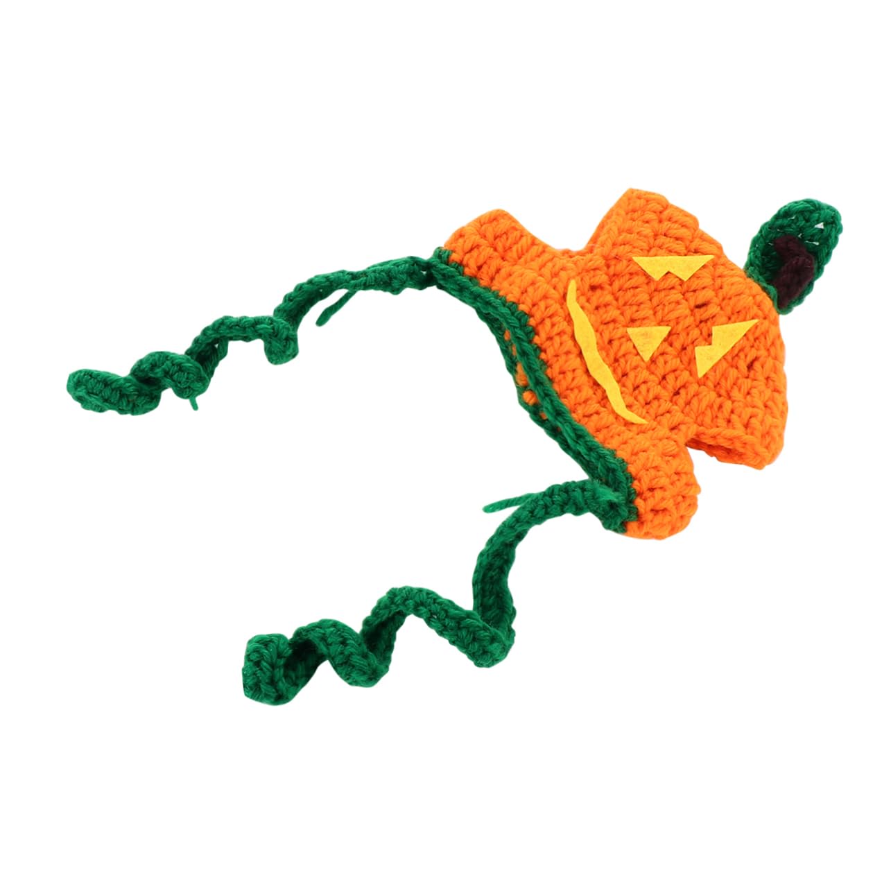 BESPORTBLE 3 Pz cappello di zucca costume da cane berretto di zucca cappello da cane abbigliamento per animali domestici mantello per animali domestici Halloween capi di abbigliamento filato