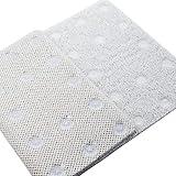 Bathtub Mat Non Slip, Soft Plastic Loofah Bath Shower Mats for Bathroom Showers Tub Anti Slip with...