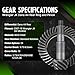 Revolution Gear D44 JK Rear 3.73 Ratio Ring and Pinion Gear Set - Fits Dana 44 Rear Differential - Compatible with 2007-2018 Jeep Wrangler JK (Sport, Sahara & Rubicon) - Heavy-Duty Steel for Off-Road