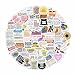 BulbaCraft 100Pcs Funny ADHD Stickers for Water Bottles, Laptops - ADHD Gifts for Adults - Neurodivergent, Neurodiversity Stickers Bulk - Mental Health Awareness Therapy Gifts for Women & Men