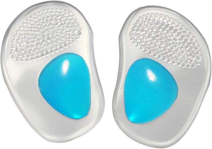 Silicone Foot Pads (2 Pairs 4 PCS) by Pedimend™ Metatarsal Raise