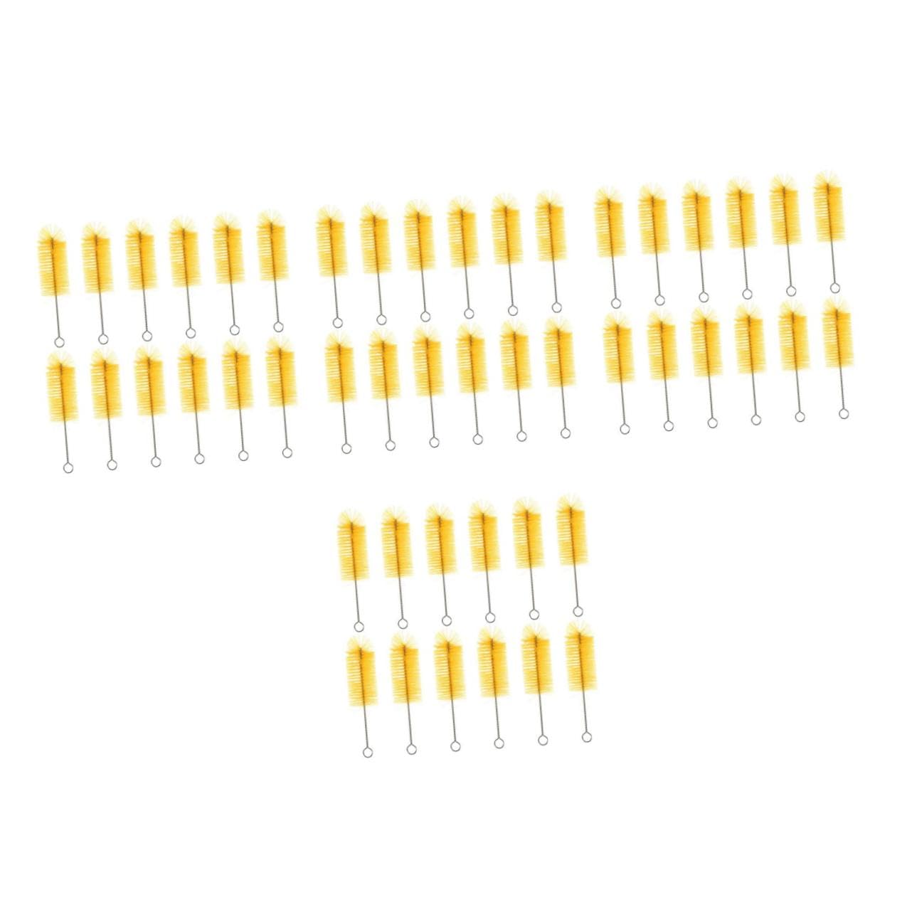 4 Set Spazzole Per Bottiglie Spazzole Multifunzionali Per Bottiglie Tazze E Comodo E Pratico Con Anello Fissaggio Per Facile Conservazione 12 Pezzi * 4