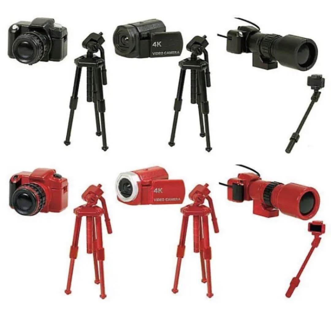 Amazon.co.jp: 指のりカメラ ミニチュア フィギュア カメラ 一眼レフ