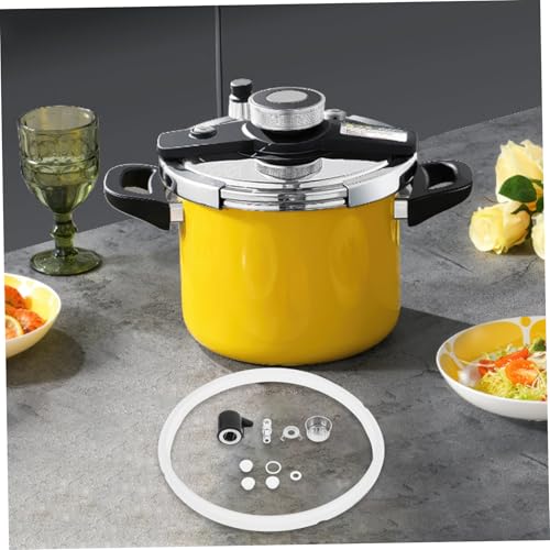 Holibanna set de repuestos para olla a presión: válvula de flotador, válvula de liberación de vapor y bloque de protección, compatible con ollas eléctricas miniatura 4