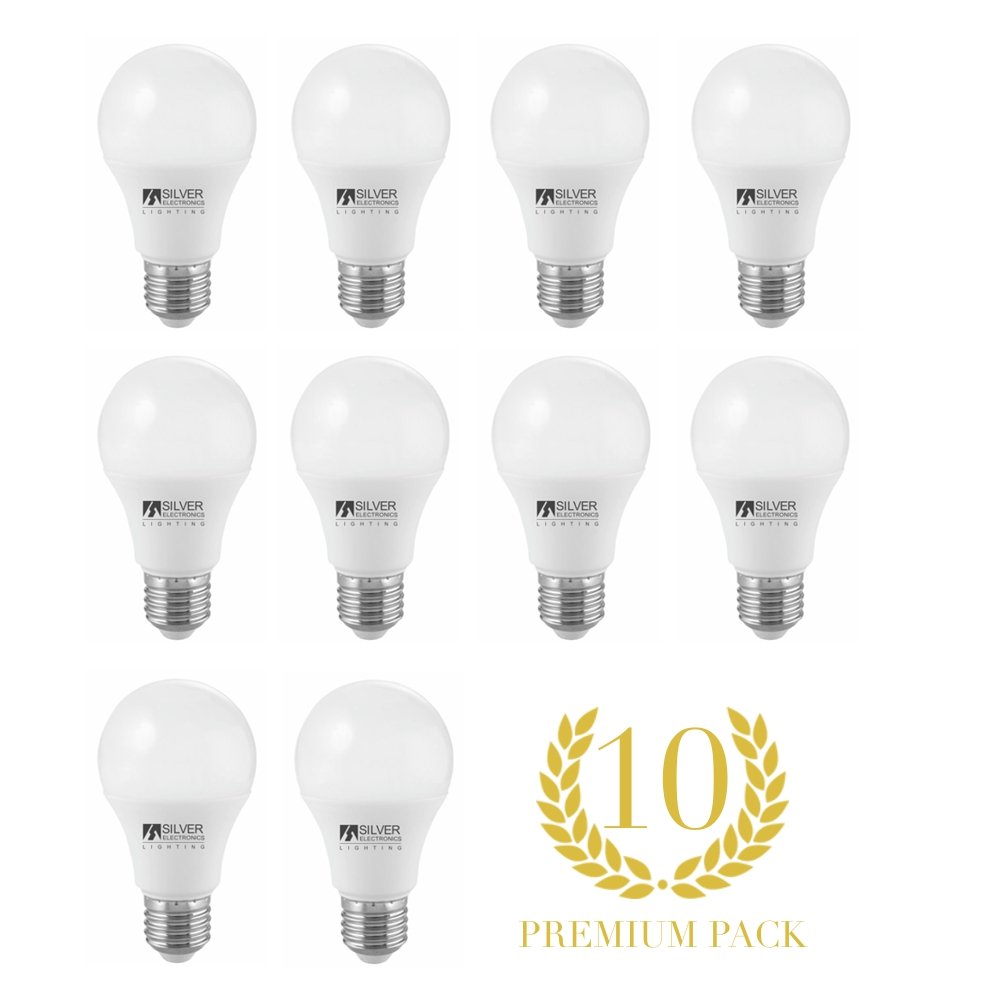 Confezione 10 lampadina LED Standard 10 W E27 5000 K