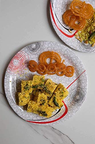 SWIFT INTERNATIONAL Melamine Dinner Plate - Pack of 6, White (B08KFPHWC9) Amazon Price History, Amazon Price Tracker