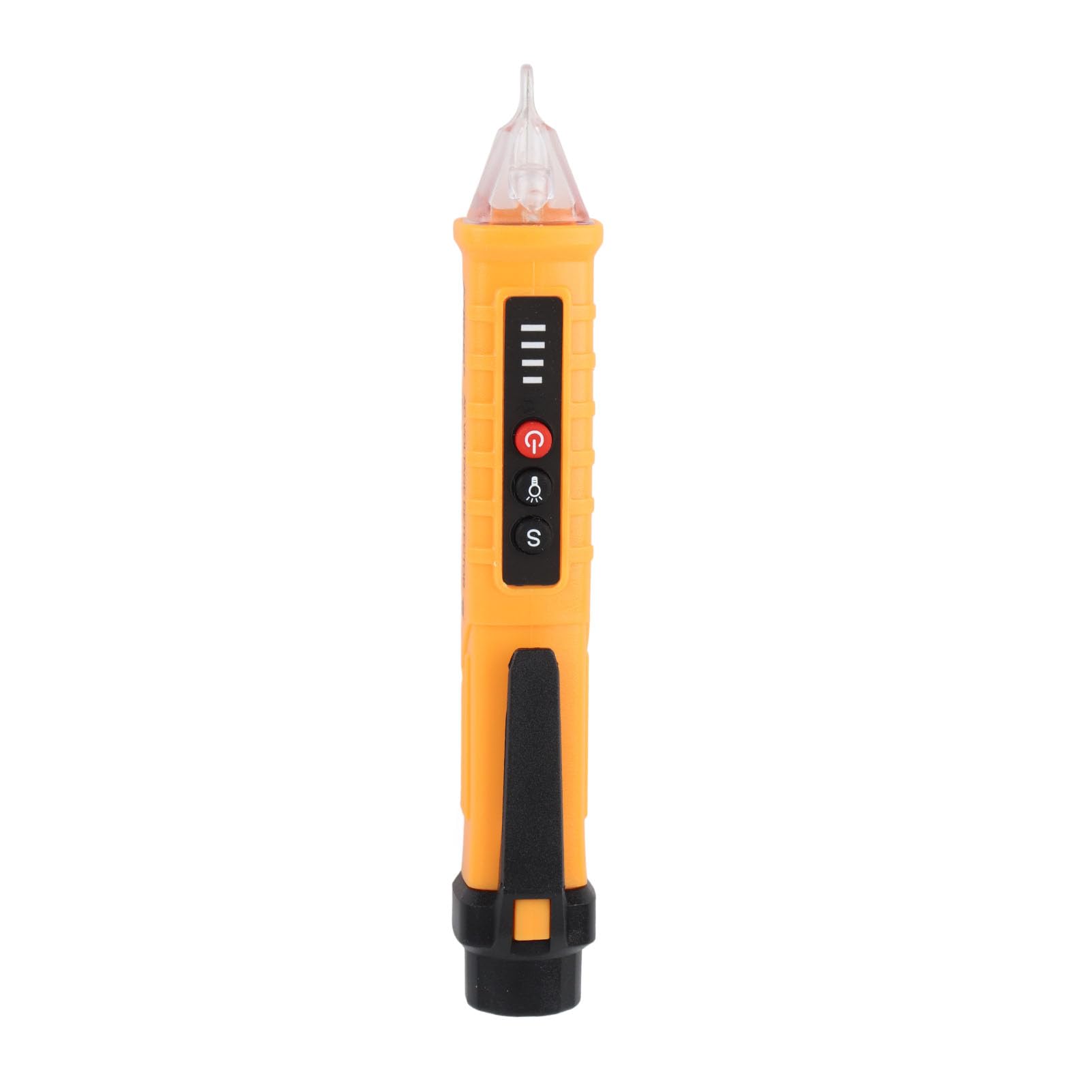 Leapiture AC Voltage Detector Current Tester Household Induction Pen Electrician Test Tool Sound Light Alarm Yellow